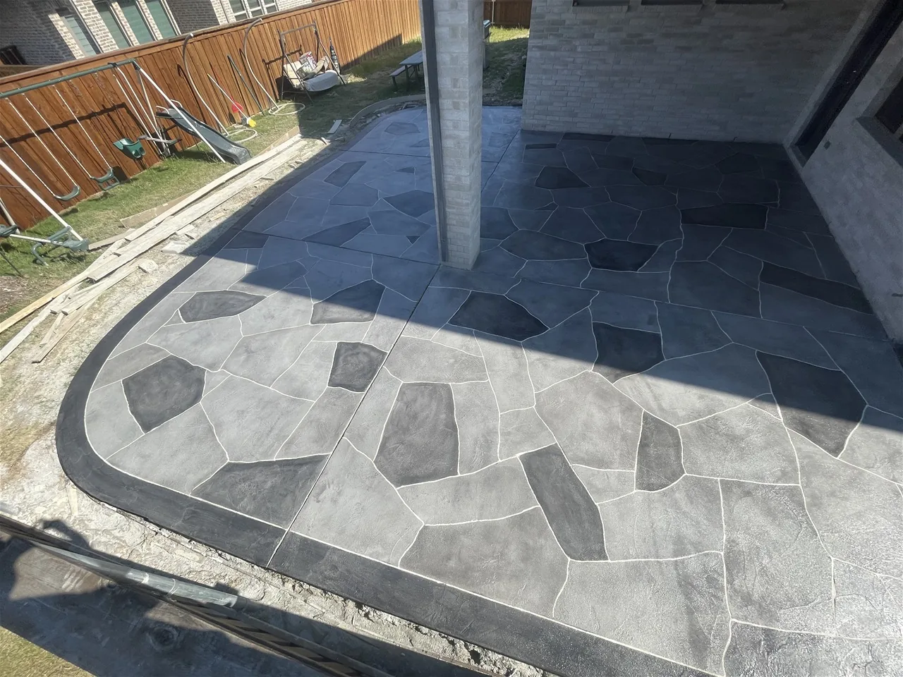 Stamped Concrete project by Avila Concrete Service